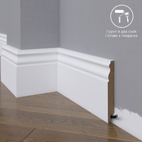 Плинтус МДФ 22-120-16 под покраску